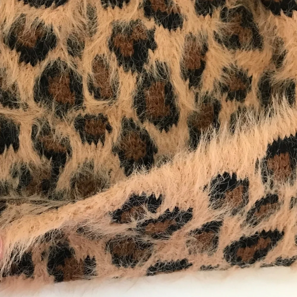 Leopard Print Beanie Hat One Size Women’s NWT Animal Print Cheetah